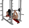 Bench Press - Smith Machine Decline Close